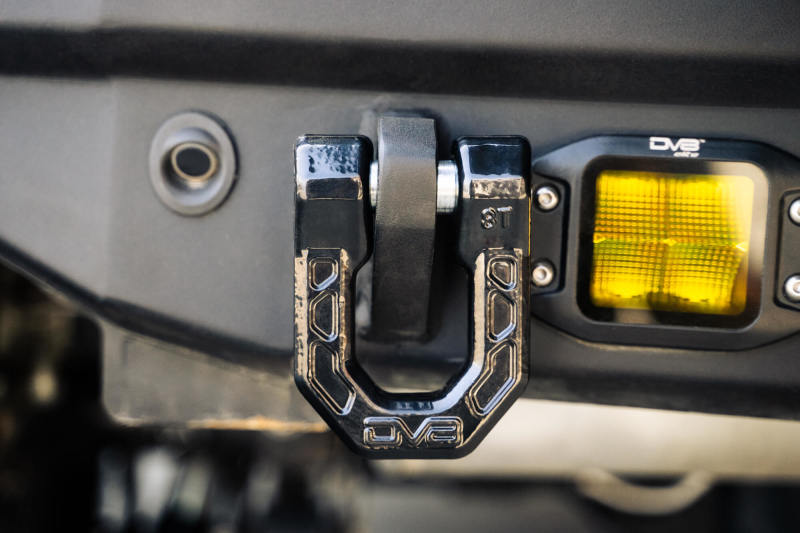 DV8 Offroad Elite Series D-Ring Shackles - Pair (Black) DV8 Offroad Bumper Accessories  AXOPROS