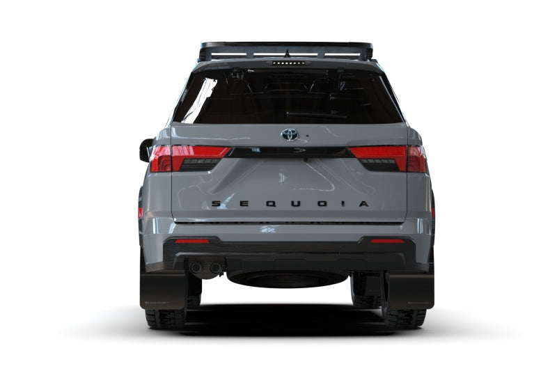 Rally Armor 23-25 Toyota Sequoia Black UR Mud Flap w/ Red Logo Rally Armor Mud Flaps  AXOPROS