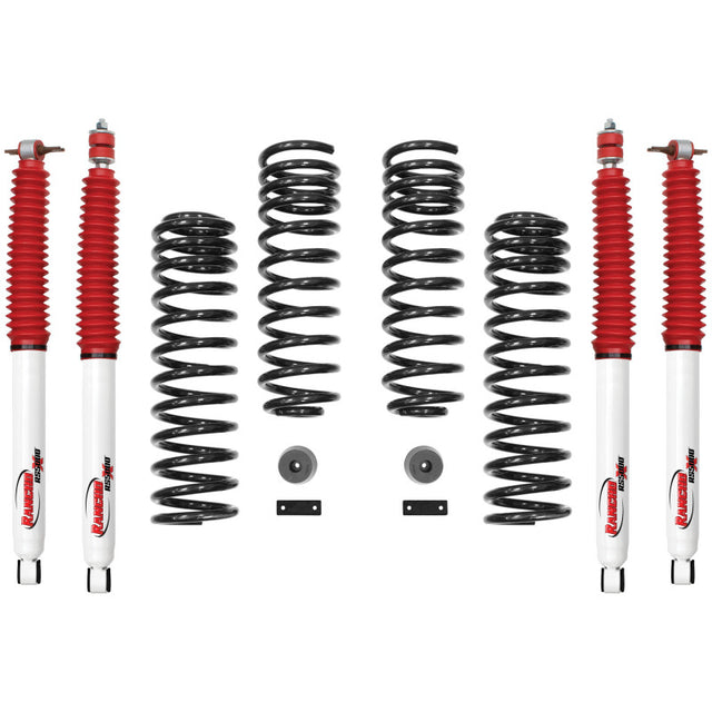 Rancho 07-17 Jeep Wrangler Front and Rear Suspension System - Master Part Number / One Box Rancho Lift Kits  AXOPROS