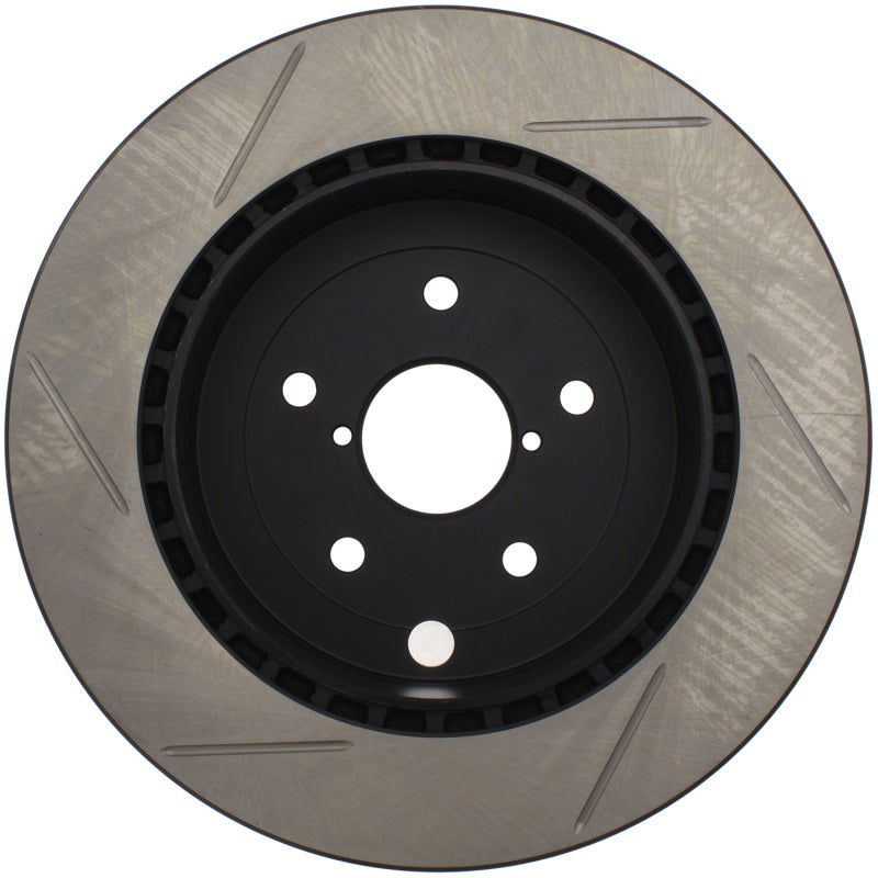 StopTech Power Slot 08-10 Subaru Impreza STi Rear Right Slotted Rotor Stoptech Brake Rotors - Slotted  AXOPROS
