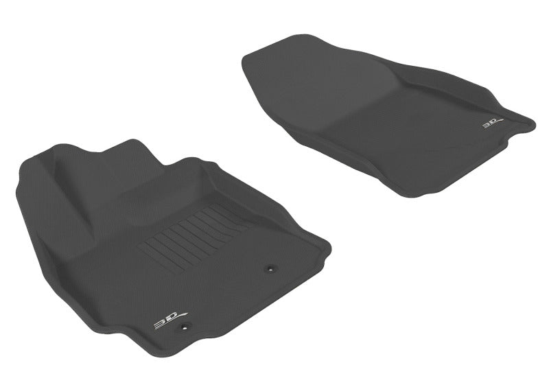 3D MAXpider 2011-2013 Scion TC Kagu 1st Row Floormat - Black 3D MAXpider