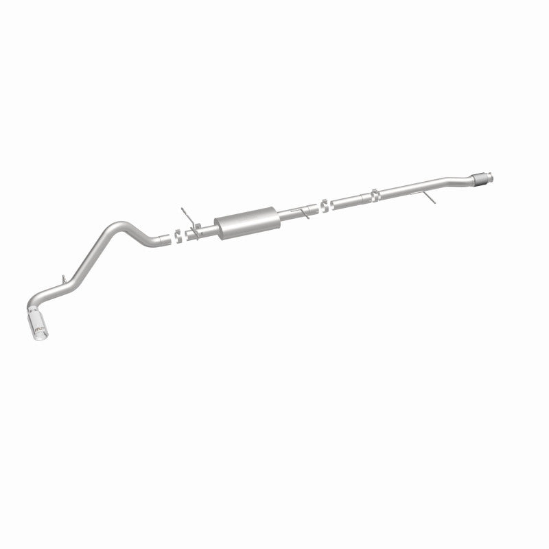 Magnaflow 14 Chevy Silverado V8 5.3L CC/EC Cab Single P/S Rear Exit Stainless Cat Back Perf Exhaust Magnaflow Catback  AXOPROS