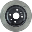 StopTech Power Slot 01-05 Mazda Miata Sport Suspension/Turbo SportStop Slotted Rear Right Rotor Stoptech Brake Rotors - Slotted  AXOPROS