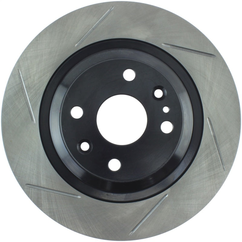 StopTech Power Slot 01-05 Mazda Miata Sport Suspension/Turbo SportStop Slotted Rear Right Rotor Stoptech Brake Rotors - Slotted  AXOPROS