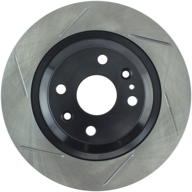 StopTech Power Slot 01-05 Mazda Miata Sport Suspension/Turbo SportStop Slotted Rear Right Rotor Stoptech Brake Rotors - Slotted  AXOPROS