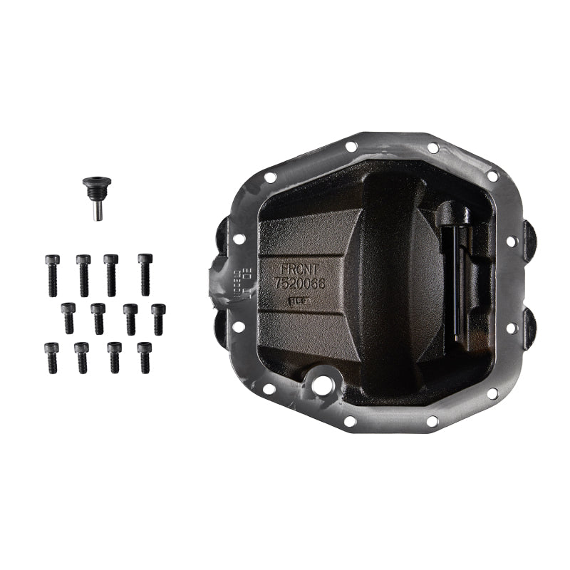 ARB Diff Cover Blk Jeep JL Rubicon Front ARB Diff Covers  AXOPROS