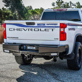 Westin 19-20 Chevy Silverado 1500 HDX Bandit Rear Bumper - Black Westin Bumpers - Steel  AXOPROS