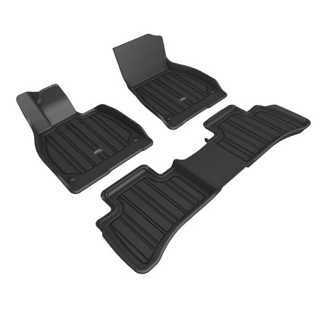 3D MAXpider 3D MAXpider 22-23 Mercedes-Benz EQS Elitect Floor Mat- Black R1 R2 Floor Mats - Rubber aftermarket performance part