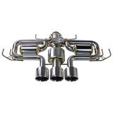 Remark 2023+ Honda Civic Type-R (FL5) Triple Tip Catback Exhaust w/ Triple Tip & Front Pipe Remark Catback  AXOPROS