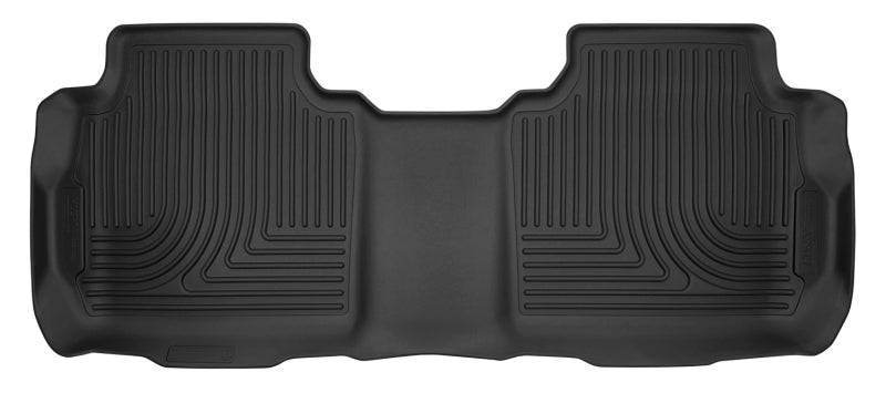 Husky Liners 17-23 Cadillac XT5/17-23 GMC Acadia 2nd Row Bench X-Act Contour Black 2nd Seat Liners Husky Liners Floor Mats - Rubber  AXOPROS