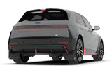 Rally Armor 2025 Hyundai Ioniq 5 N Black UR Mud Flap Light Blue Battery Logo Rally Armor Mud Flaps  AXOPROS