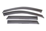 AVS 13-18 Hyundai Santa Fe (Excl. XL Model) Ventvisor Outside Mount Window Deflectors 4pc - Smoke AVS Wind Deflectors  AXOPROS