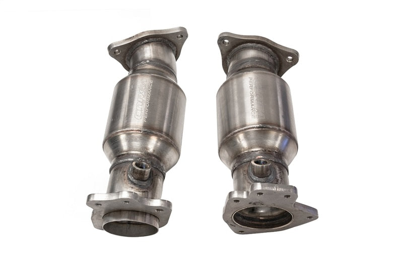 Corsa 20-21 Chevrolet Corvette High Flow 300 Cell Cat Pipes CORSA Performance Connecting Pipes  AXOPROS