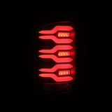 AlphaRex AlphaRex 14-18 GMC Sierra 1500/2500HD/3500HD LUXX-Series LED Tail Lights Blk w/Actv Light & Seq. Sig Tail Lights aftermarket performance part