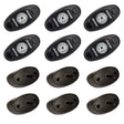 Rigid Industries Rock Light Kit- Blue (6 lights) Rigid Industries Sidemarkers & Indicators  AXOPROS