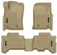 Husky Liners 2013 Toyota 4Runner WeatherBeater Tan Front & 2nd Seat Floor Liners Husky Liners Floor Mats - Rubber  AXOPROS