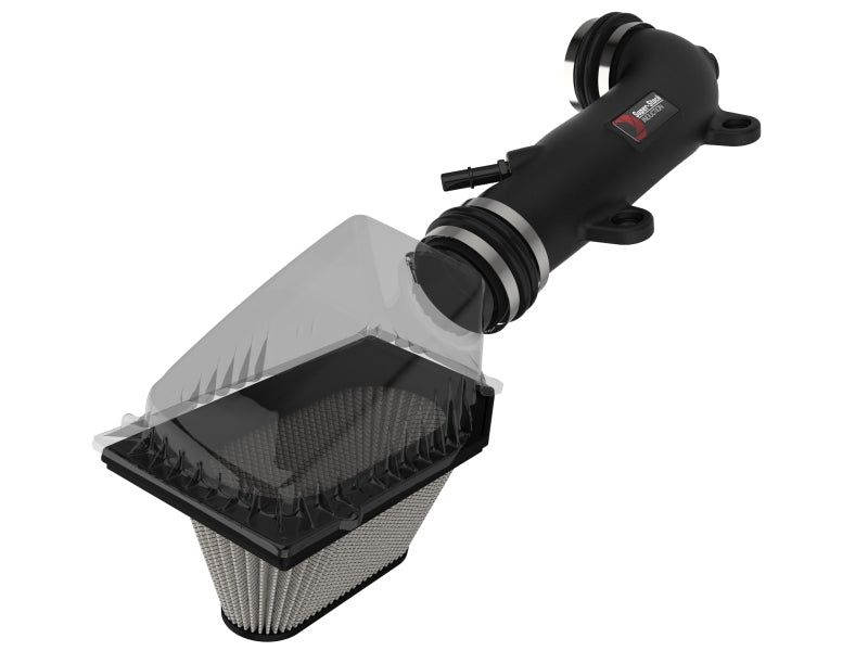 aFe Super Stock Induction System Pro Dry S Media Jeep 18-21 Wrangler JL / 20-21 Gladiator JT V6-3.6L aFe Cold Air Intakes  AXOPROS