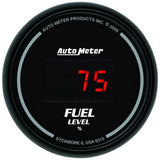 AutoMeter Gauge Kit 5 Pc. 3-3/8in. & 2-1/16in. Elec Speedo Digital Black Dial W/ Red Led AutoMeter Gauges  AXOPROS