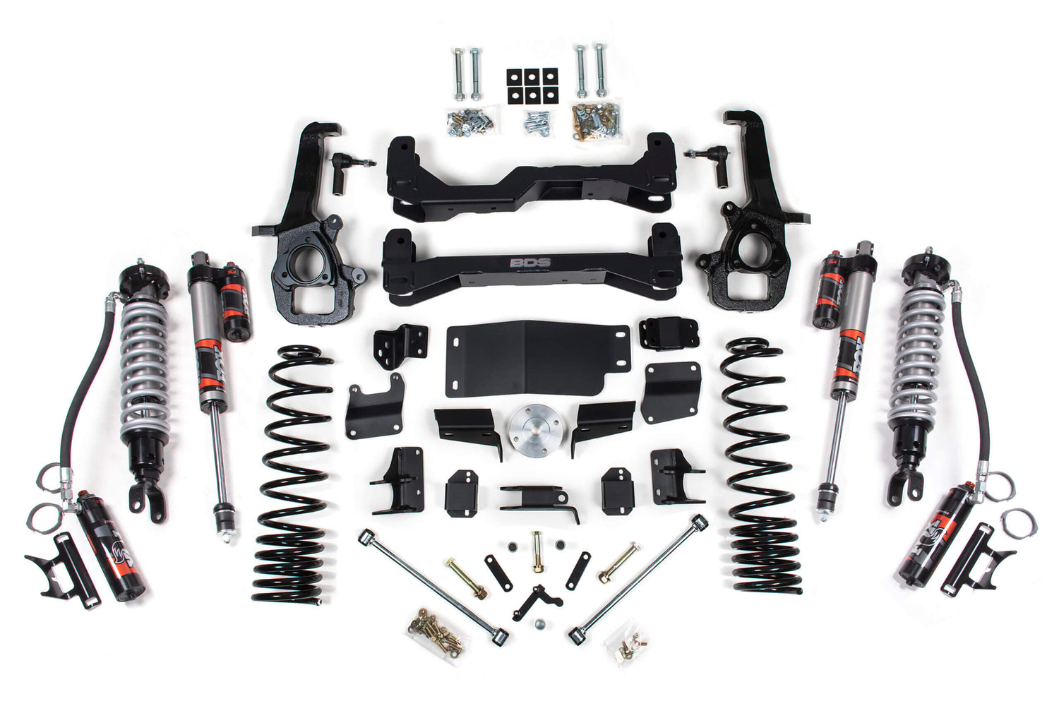 3 Inch Lift Kit - FOX 2.5 Performance Elite Coil-Over - Ram 1500 Rebel (19-24) 4WD BDS Suspension Suspension Lift Kit  AXOPROS