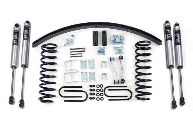 3 Inch Lift Kit - Jeep Comanche MJ (86-91) BDS Suspension Suspension Lift Kit  AXOPROS