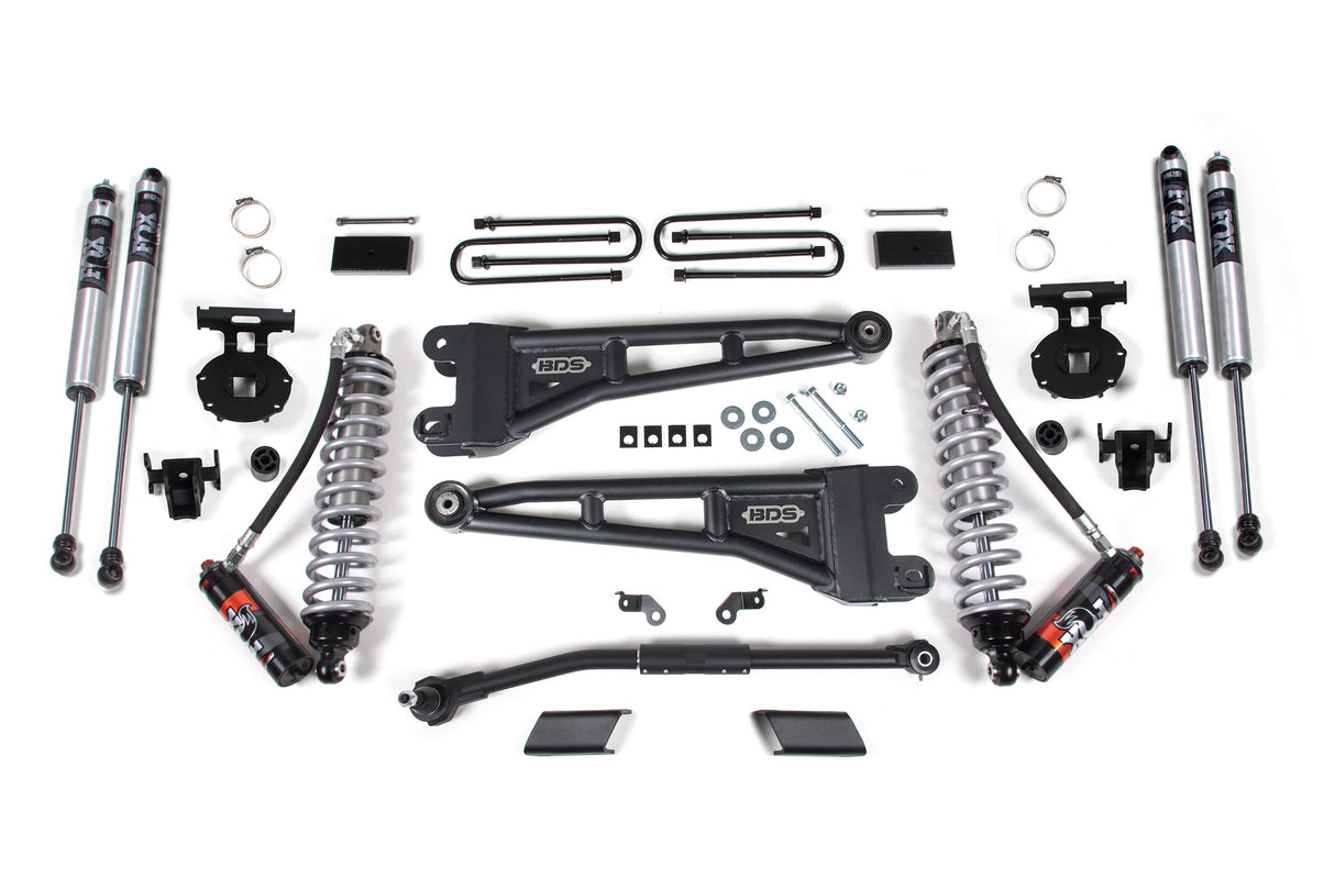 3 Inch Lift Kit W/ Radius Arm - FOX 2.5 Coil-Over Conversion - Performance Elite - Ford F250/F350 Super Duty (23-24) 4WD BDS Suspension Suspension Lift Kit  AXOPROS