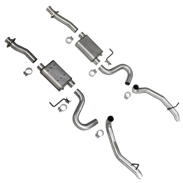 BBK MUSTANG GT ONLY VARITUNE FULL CAT BACK EXHAUST SYSTEM BBK Performance Parts Exhaust System Kit  AXOPROS