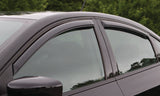 AVS 19-22 Mazda 3 Hatchback Ventvisor Outside Mount Window Deflectors 4pc - Smoke AVS Wind Deflectors  AXOPROS