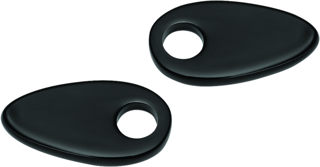 Kuryakyn Fender Strut Cover Plates Gloss Black Kuryakyn Exterior Trim  AXOPROS