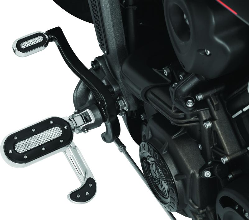 Kuryakyn Heavy Industry Shift & Brake Peg Chrome Kuryakyn Footpegs  AXOPROS