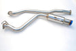 Invidia 08-09 WRX Sedan 76mm (101mm tip) RACING Titanium Tip Cat-back Exhaust Invidia Catback  AXOPROS