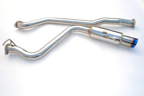 Invidia 08-09 WRX Sedan 76mm (101mm tip) RACING Titanium Tip Cat-back Exhaust Invidia Catback  AXOPROS