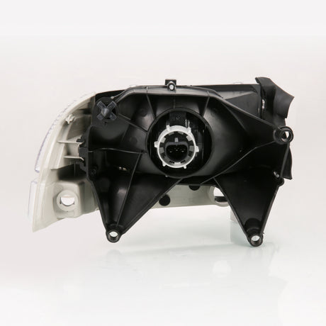 ANZO 1997-2004 Dodge Dakota Crystal Headlight Set Chrome Amber ANZO Headlights  AXOPROS