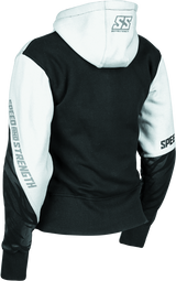 Speed and Strength Cat Outa Hell Hoody White/Black Womens - XS Speed and Strength Sweatshirts  AXOPROS
