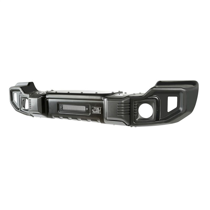 Rugged Ridge Spartacus Front Bumper Black 18-20 Jeep JL/JT Rugged Ridge Bumpers - Steel  AXOPROS
