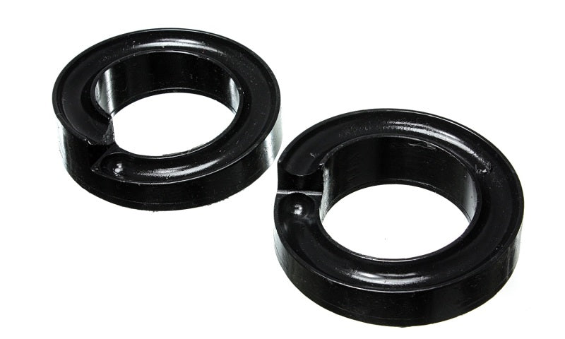 Energy Suspension 2005-07 Ford F-250/F-350 SD 2/4WD Front Coil Spring Isolator Set - Black Energy Suspension Bushing Kits  AXOPROS