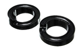 Energy Suspension 2005-07 Ford F-250/F-350 SD 2/4WD Front Coil Spring Isolator Set - Black Energy Suspension Bushing Kits  AXOPROS