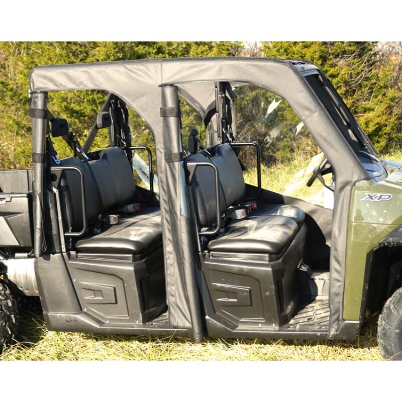 Seizmik 14-19 Polaris 1000 Ranger XP Crew Soft Doors w/ Zippers Kit Seizmik Doors  AXOPROS