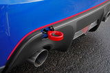 Perrin 13-20 & 2022 Subaru BRZ / 13-16 Scion FRS / 17-20 Toyota 86 Tow Hook Kit (Rear) - Red Perrin Performance Tow Hooks  AXOPROS