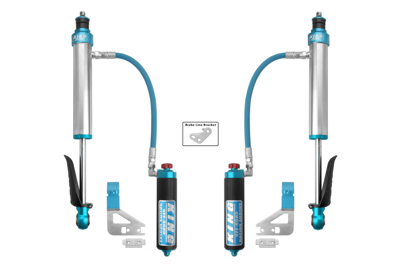 King Shocks 2022+ Toyota Tundra Rear 2.5 Dia Remote Reservoir Coilover & Adjuster (Pair) King Shocks Coilovers  AXOPROS