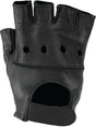 Kuryakyn Leather By River Road Hollister Shorty Gloves Black - Large Kuryakyn Gloves  AXOPROS