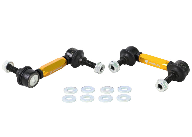 Whiteline 04-14 Volkswagen Golf Rear Sway Bar End Link Kit Whiteline Sway Bar Endlinks  AXOPROS