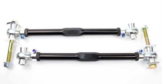 SPL Parts 06-13 BMW 3 Series/1 Series (E9X/E8X) Rear Toe Links w/Eccentric Lockouts (Excl M Models) SPL Parts Suspension Arms & Components  AXOPROS