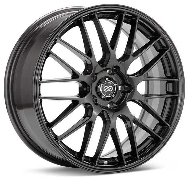 Enkei EKM3 17x7 5x114.3 45mm Offset 72.6 Bore Diameter Hyper Silver Wheel Enkei Wheels - Cast  AXOPROS
