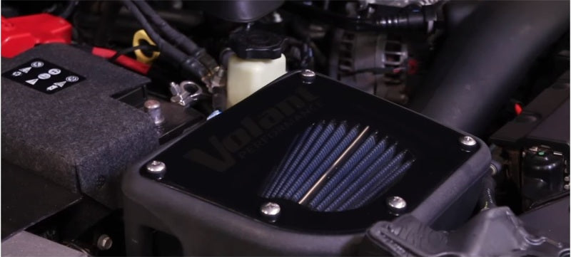 Volant 2018 Jeep Wrangler JL 3.6L V6 Pro5 Closed Box Air Intake System Volant Cold Air Intakes  AXOPROS