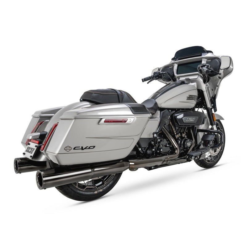Vance & Hines 17-23 Harley Davidson CVO/Touring Hi-Output Slip on Exhaust - Dark Chrome Vance and Hines Motorcycle Slip-On  AXOPROS
