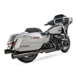 Vance & Hines 17-23 Harley Davidson CVO/Touring Hi-Output Slip on Exhaust - Dark Chrome Vance and Hines Motorcycle Slip-On  AXOPROS