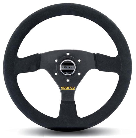 Sparco Steering Wheel 323 Suede Black SPARCO Steering Wheels  AXOPROS