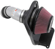 K&N 14-16 Kia Soul L4 2.0L Typhoon Cold Air Intake Aluminum Silver K&N Engineering Cold Air Intakes  AXOPROS
