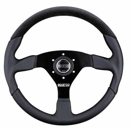 Sparco Steering Wheel L505 Lap 5 Blk/Blk/Blk SPARCO Steering Wheels  AXOPROS