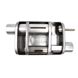BBK UNIVERSAL 2-3/4 VARITUNE ADJUSTABLE MUFFLER DOUBLE OFFSET (STAINLESS) BBK Performance Parts Exhaust Muffler Assembly  AXOPROS